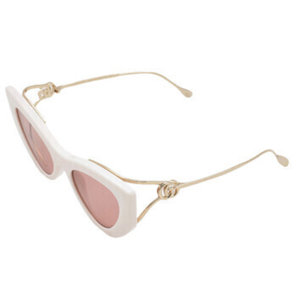 NEW WITH TAGS Gucci Red Cat Eye Ladies Sunglasses GG1565S 003 52 - Picture 4 of 5